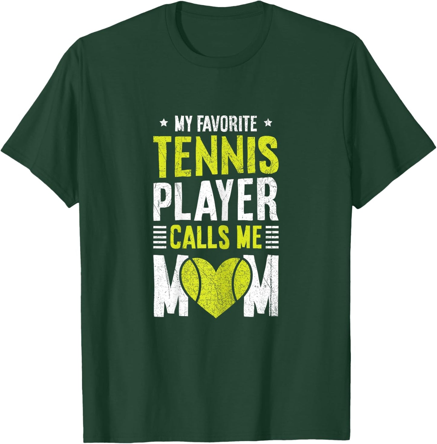 Tennis Court Design for your Tennis Lover Mom T-Shirt - T-Shirt | Forest