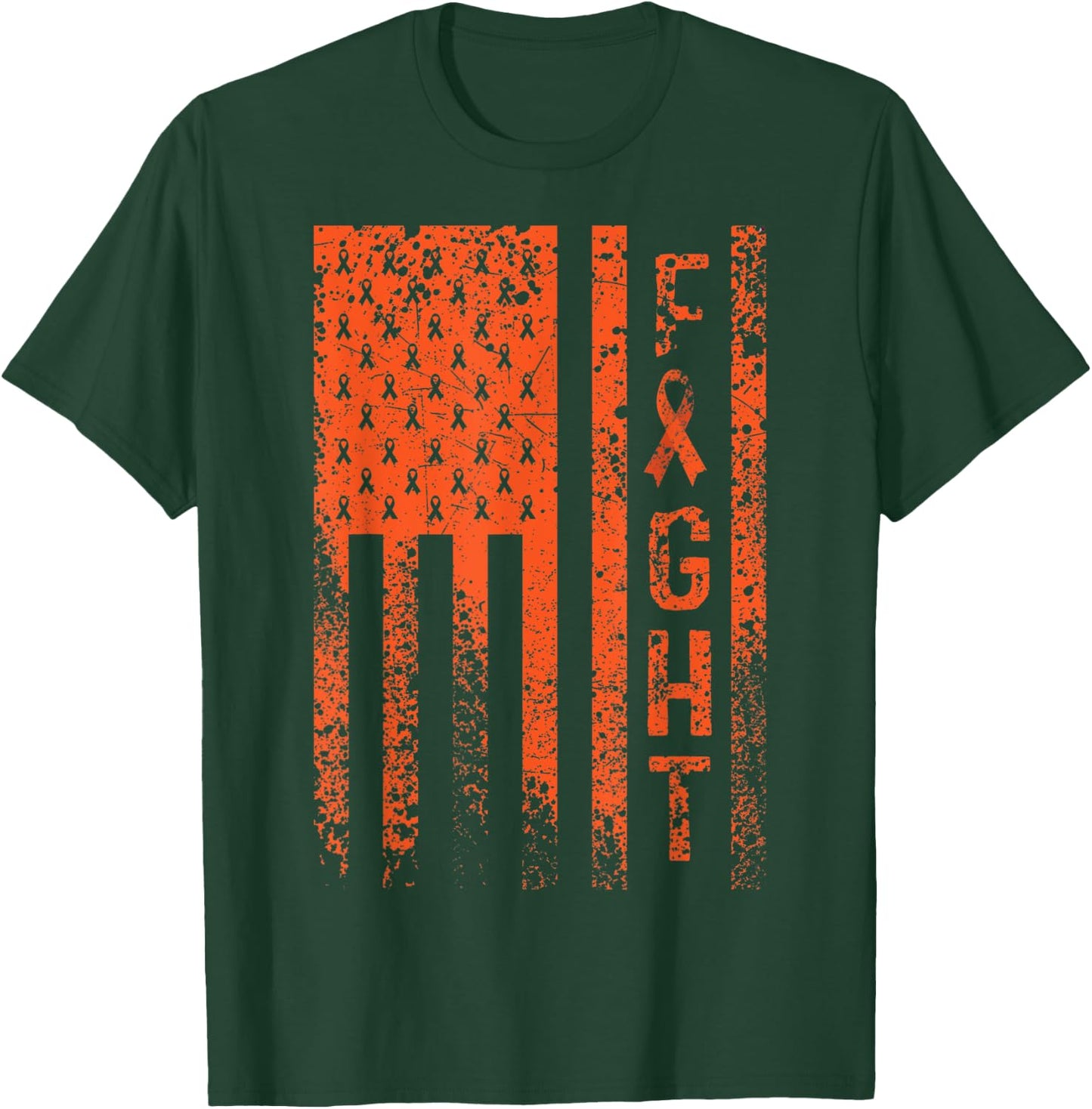 Fight Kidney Cancer Awareness T-Shirt - T-Shirt | Forest