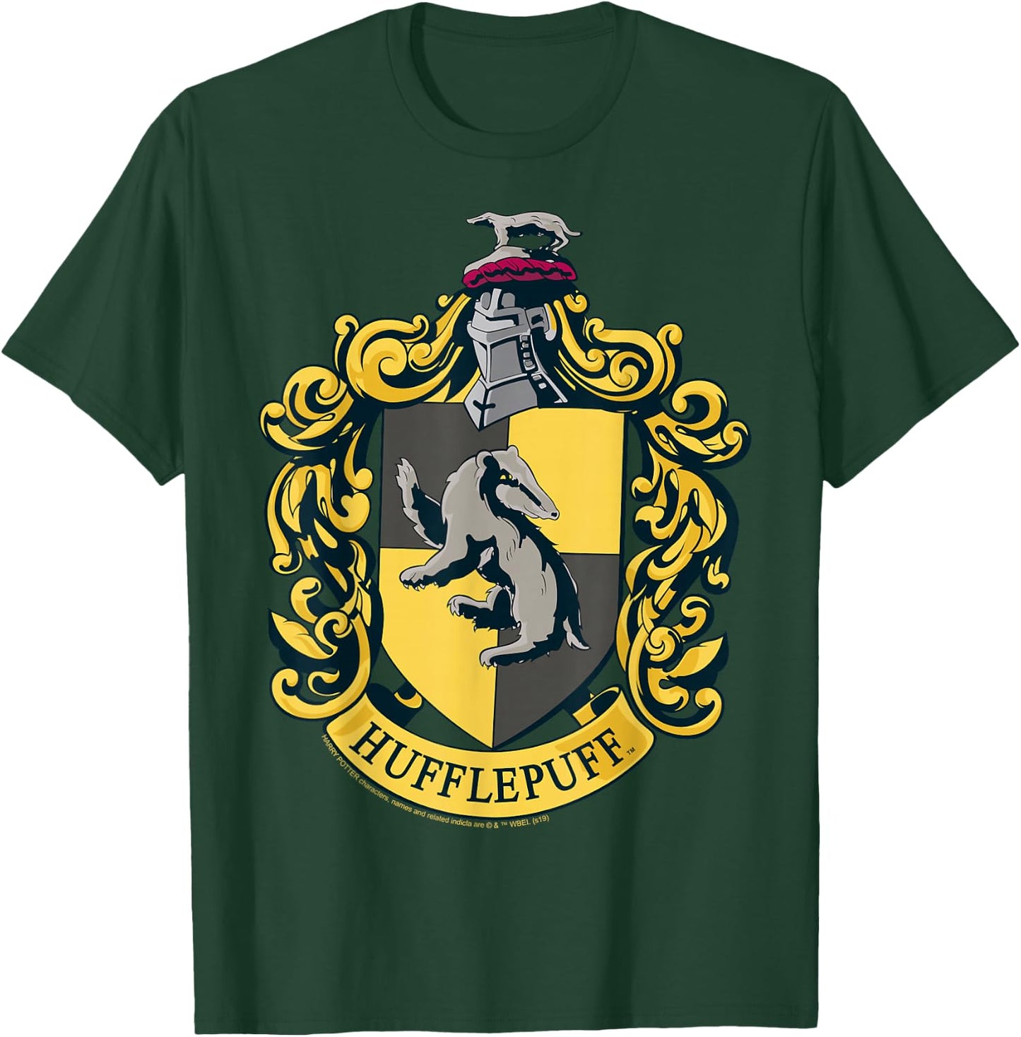 Harry Potter Hufflepuff House Crest T-Shirt - T-Shirt | Forest