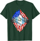 Guatemala Shirt Guatemala USA Flag Guatemalan American Roots T-Shirt - T-Shirt | Forest