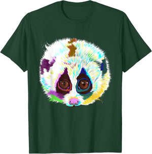 Splash Slow Loris T-Shirt - T-Shirt | Forest