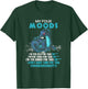 Dragon My Four Moods I'm Too Old For This Shit T-Shirt - T-Shirt | Forest