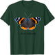 Red Admiral Butterfly T-Shirt - T-Shirt | Forest