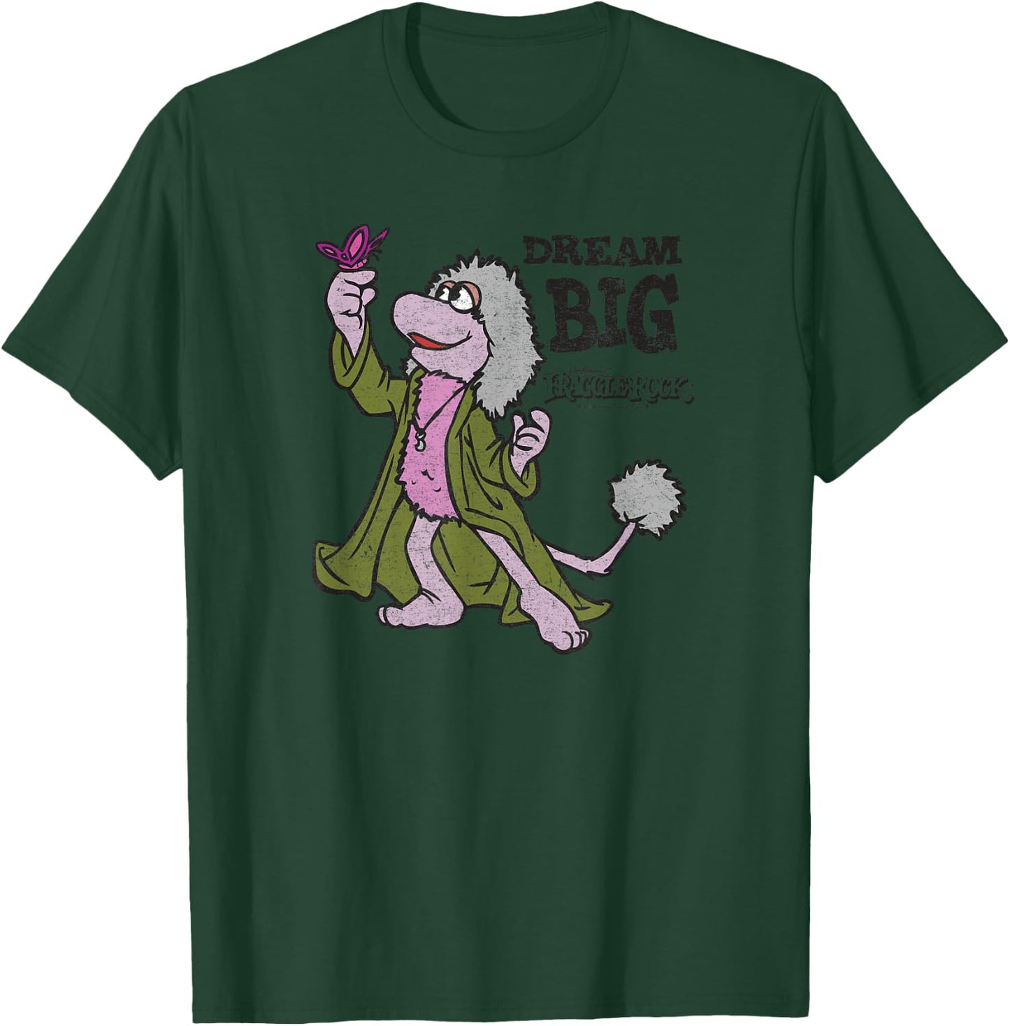 Fraggle Rock Dream Big T-Shirt - T-Shirt | Forest