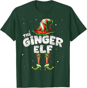 I'm The Ginger Elf Family Matching Group Christmas T-Shirt - T-Shirt | Forest