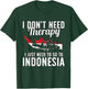 Indonesian Flag I Indonesia Flag I Vacation Indonesia T-Shirt - T-Shirt | Forest