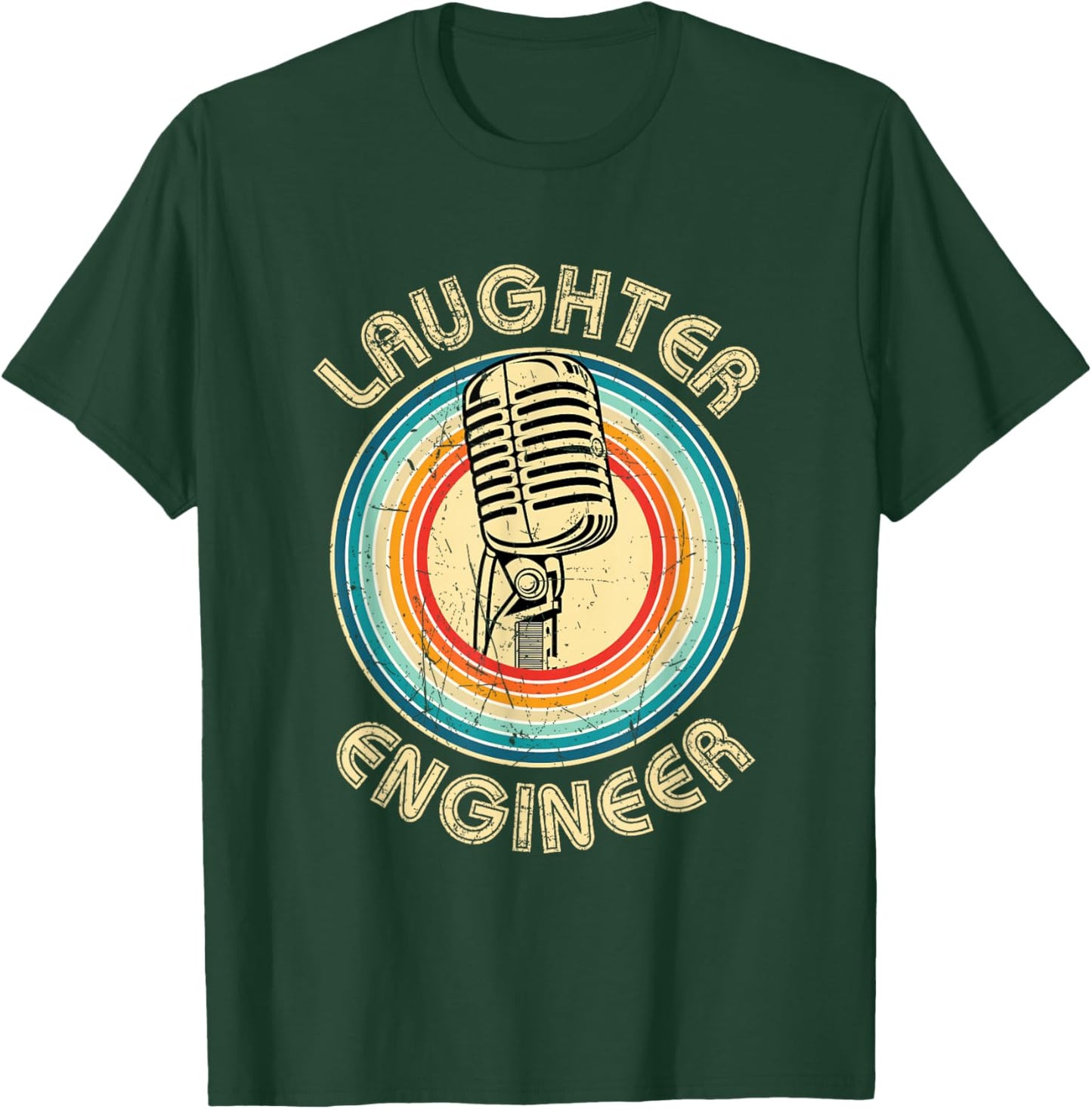 Stand Up Comedian Humor Open Mic Funny Stand Up Comedy T-Shirt - T-Shirt | Forest