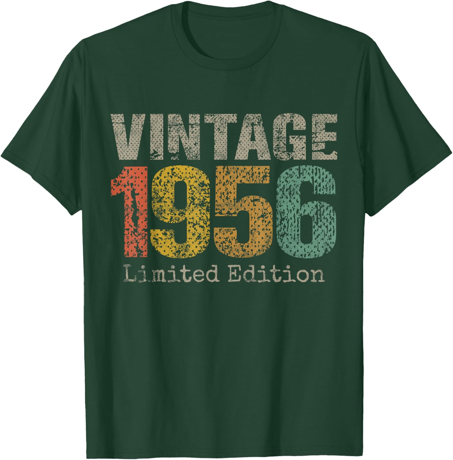 Vintage 1956 Limited Edition 69th Birthday Gifts 69 Year Old T-Shirt - T-Shirt | Forest