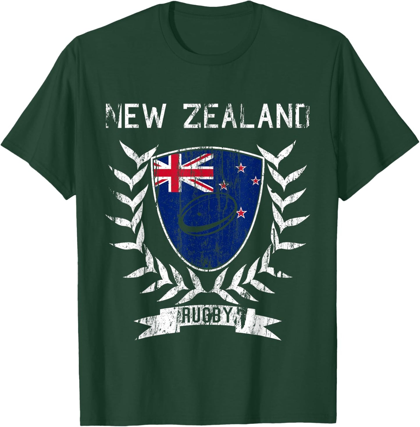 New Zealand Rugby Jersey 2021 Rugby T-Shirt - T-Shirt | Forest