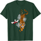 Unique Japanese wild spirit Tiger | My spirit Animal T-Shirt - T-Shirt | Forest