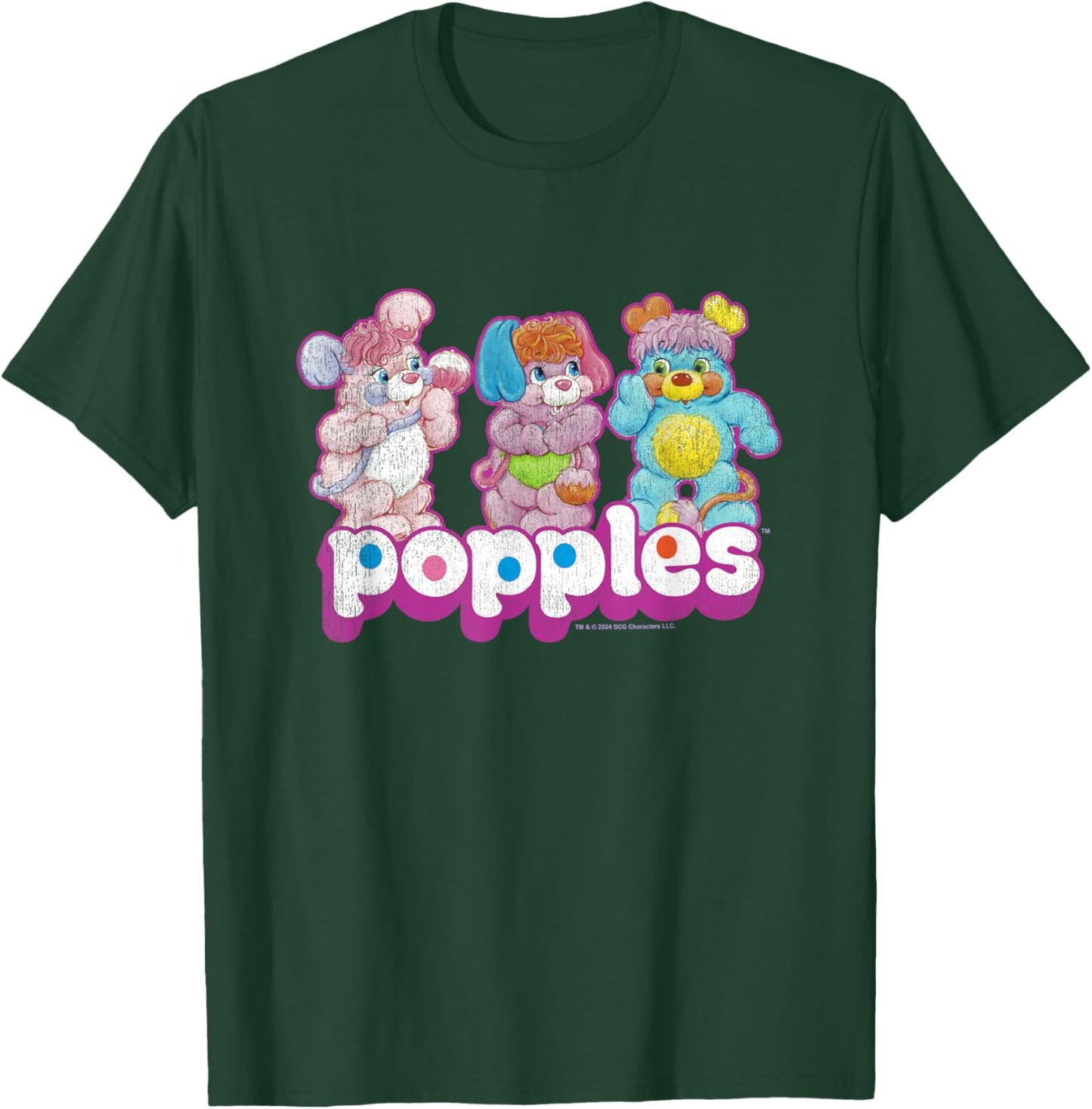 Popples Trio Pop T-Shirt - T-Shirt | Forest