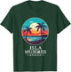 Retro Isla Mujeres Mexico Beach Sunset Souvenir Men Women T-Shirt - T-Shirt | Forest