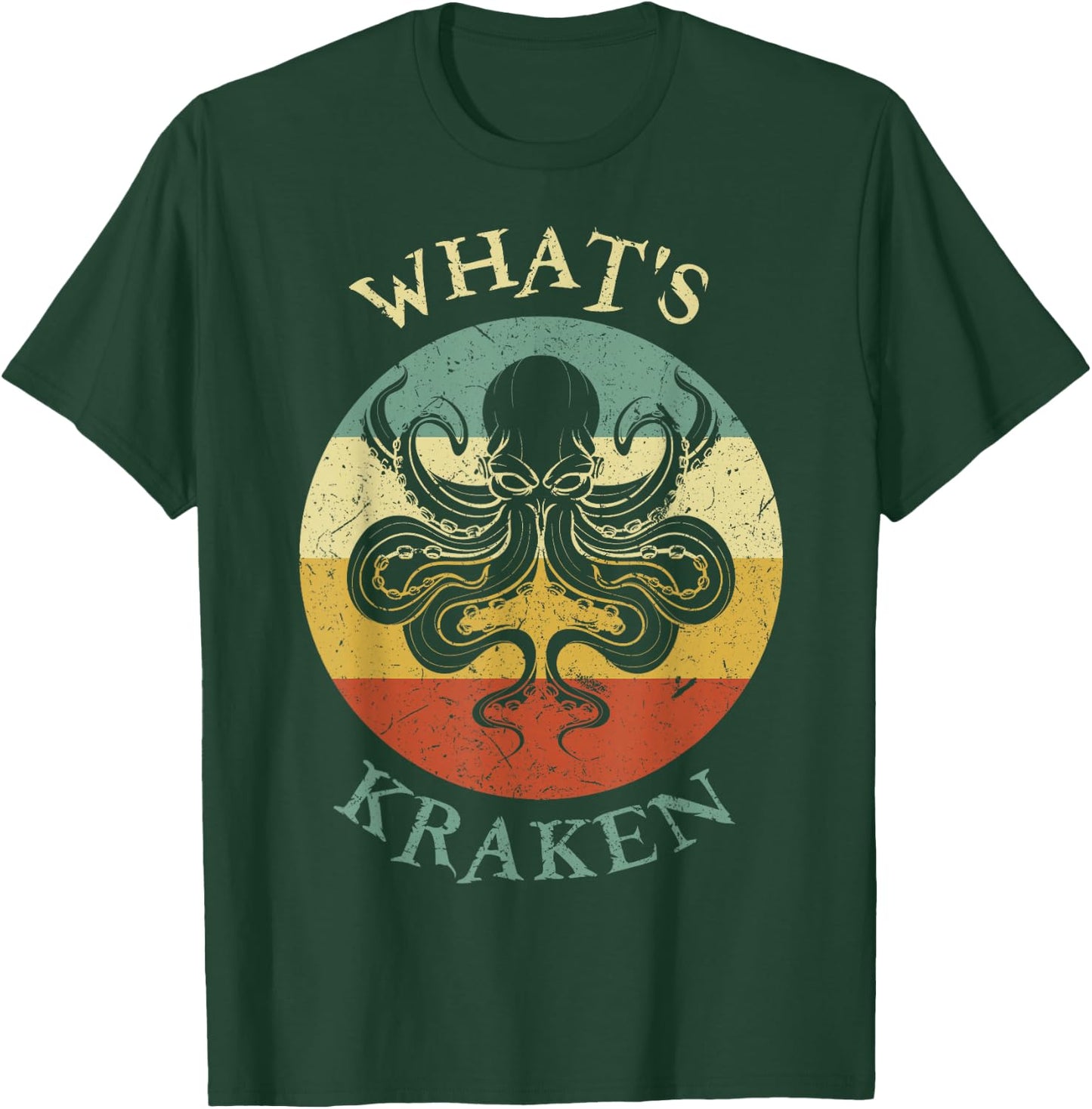 Octopus What's Kraken T-Shirt - T-Shirt | Forest