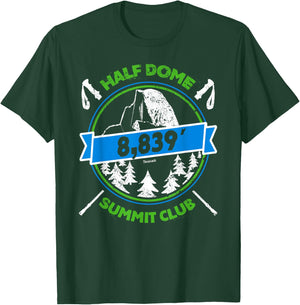 Half Dome Summit Club T-Shirt - T-Shirt | Forest