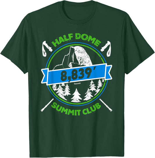 Half Dome Summit Club T-Shirt - T-Shirt | Forest