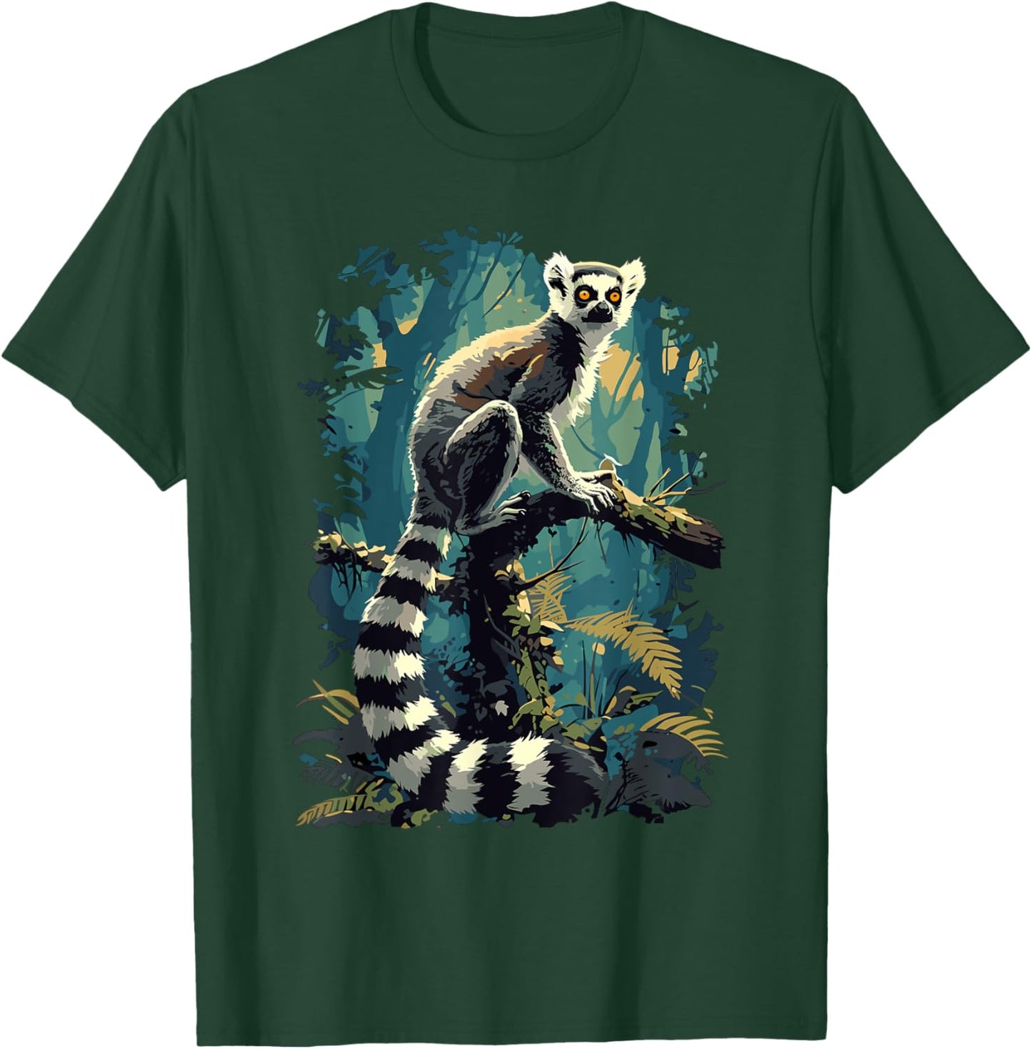 Lemurs Lemur T-Shirt - T-Shirt | Forest