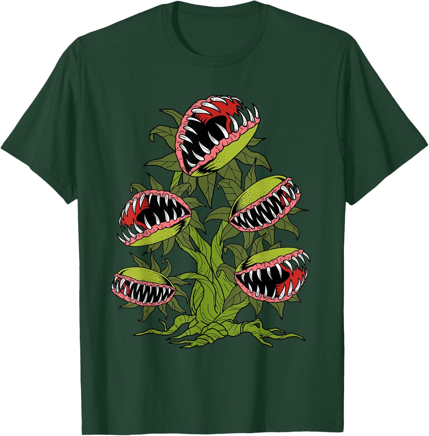 Venus Fly Trap Shirt Men Women Monster Carnivorous Plants T-Shirt - T-Shirt | Forest