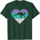 Parasaurolophus Retro Dinosaur Gift or Girls T-Shirt - T-Shirt | Forest