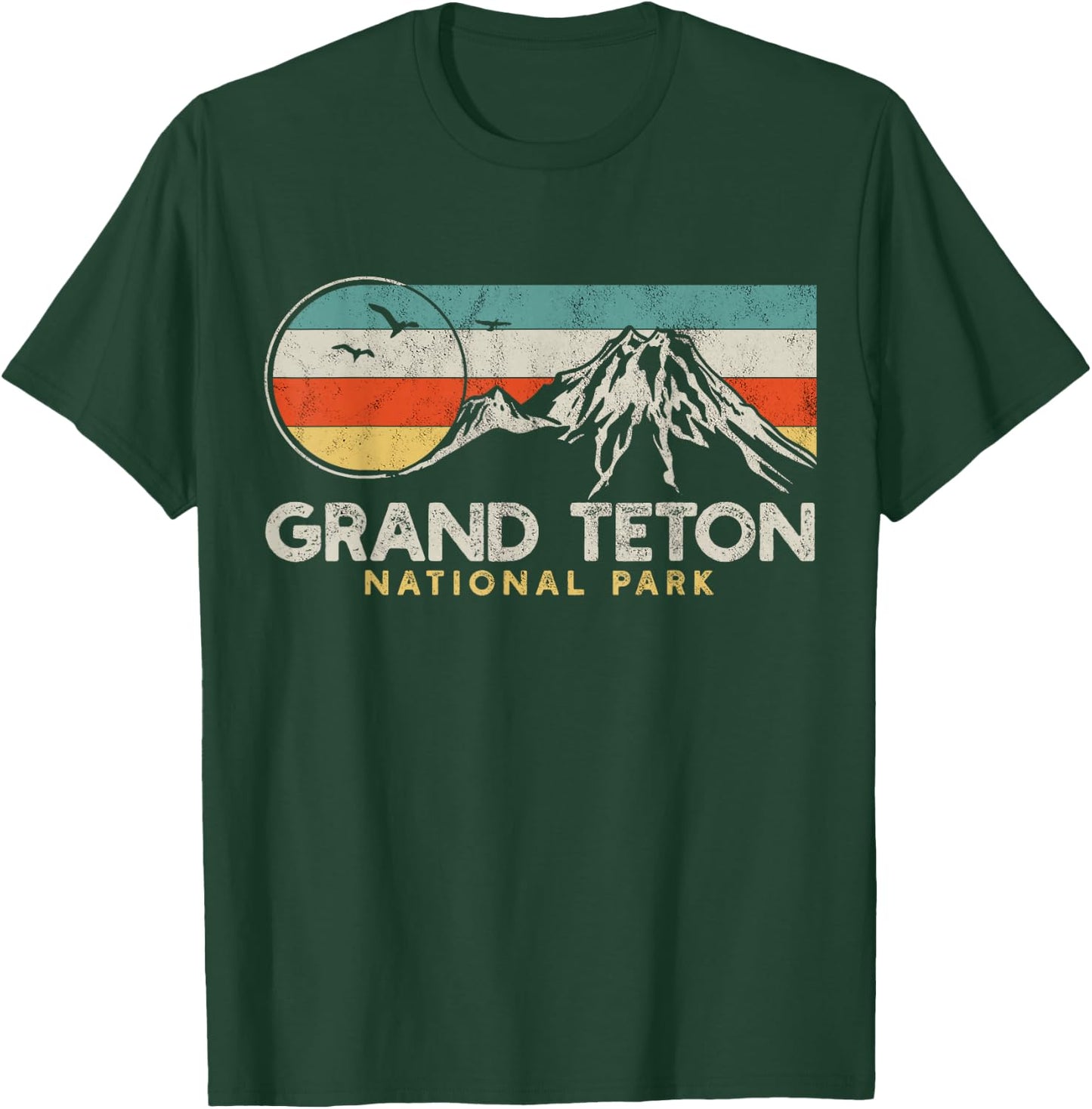 Grand Teton National Park T-Shirt - T-Shirt | Forest