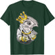 Money King Crown Rich Dollar Diamonds Cash Cool Hip Hop Boss T-Shirt - T-Shirt | Forest