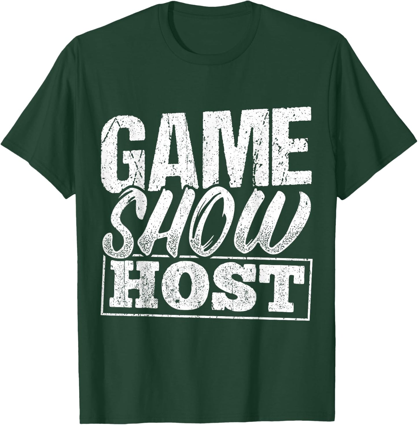 Game show host - party trivia night gamer entertainment T-Shirt - T-Shirt | Forest