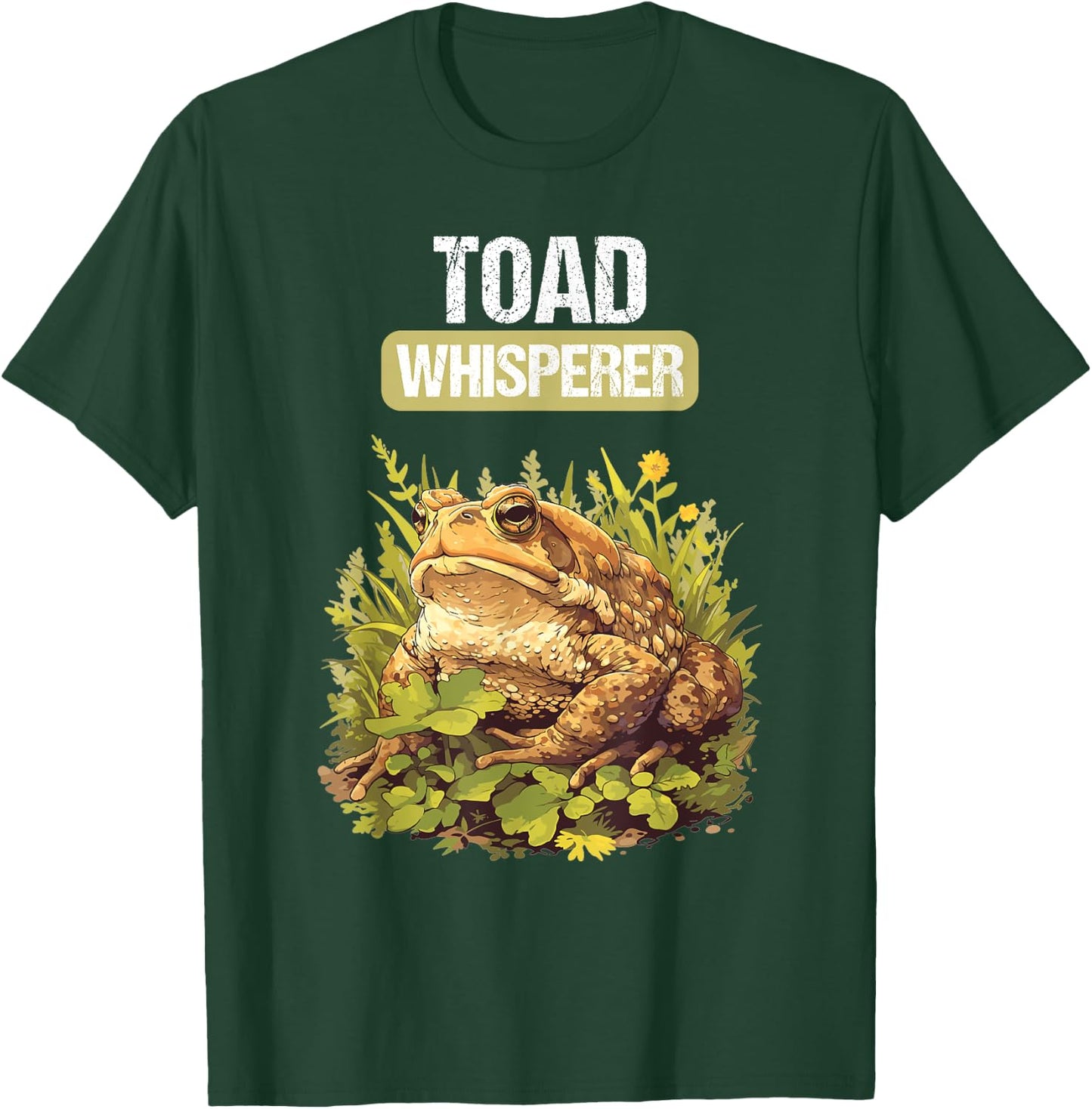 Toads Lovers Toad Whisperer T-Shirt - T-Shirt | Forest