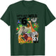 Kids Let's Get Wild I am 6 Zoo Birthday Animal Wildlife Safari T-Shirt - T-Shirt | Forest