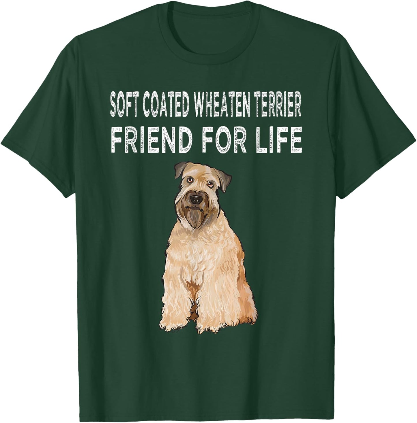 Soft Coated Wheaten Terrier Friend For Life Dog Friendship Women T-Shirt - T-Shirt | Forest