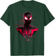 Marvel Spider-Man: Miles Morales Glitch Big Face T-Shirt - T-Shirt | Forest