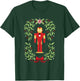 Marvel Holiday Christmas Avengers Holly Iron Man Nutcracker T-Shirt - T-Shirt | Forest