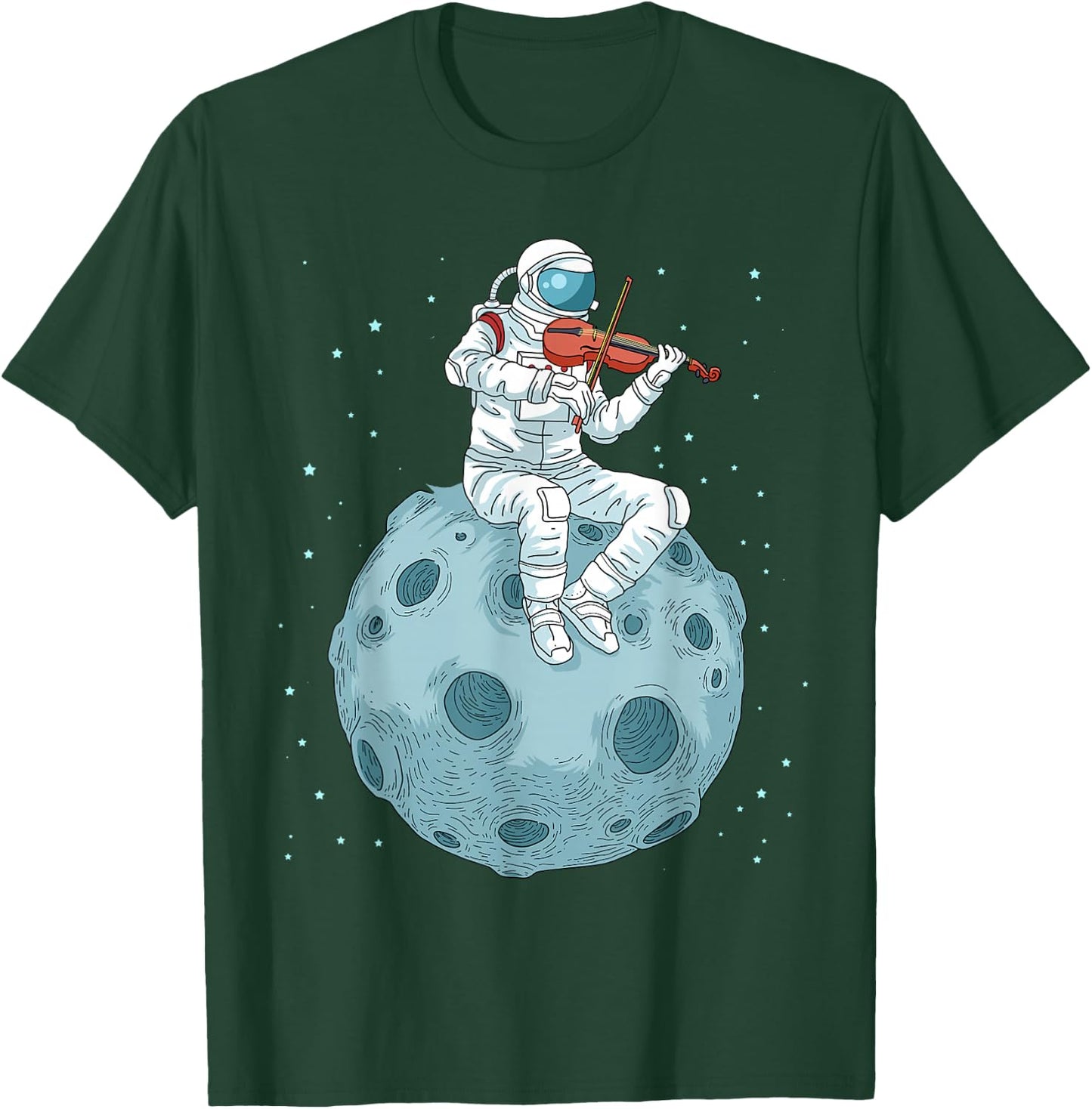 Violin Shirt Kids Fiddle Women Violin Gift Men Viola T-Shirt - T-Shirt | Forest