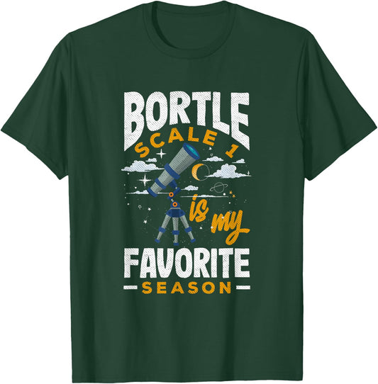 Astrophotography Bortle Scale 1 Funny Stargazing T-Shirt - T-Shirt | Forest
