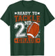 Ready To Tackle 2nd Grade Football First Day Boys Toddlers T-Shirt - T-Shirt | Forest