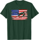 Spearfishing American flag, spear fishing Women Kids Men T-Shirt - T-Shirt | Forest