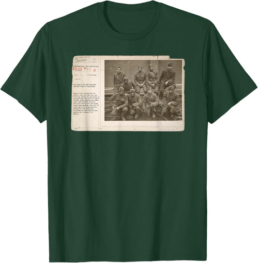 Black History Harlem Hellfighters T-Shirt - T-Shirt | Forest