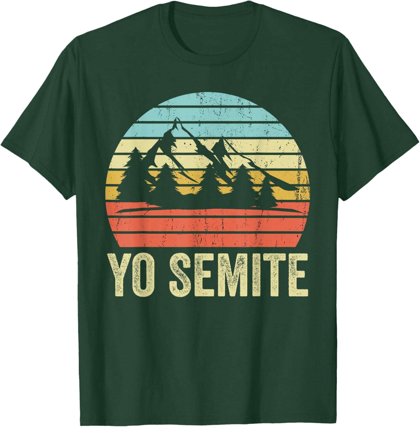 Yo Semite Funny National Park Mispronounced Yosemite T-Shirt - T-Shirt | Forest