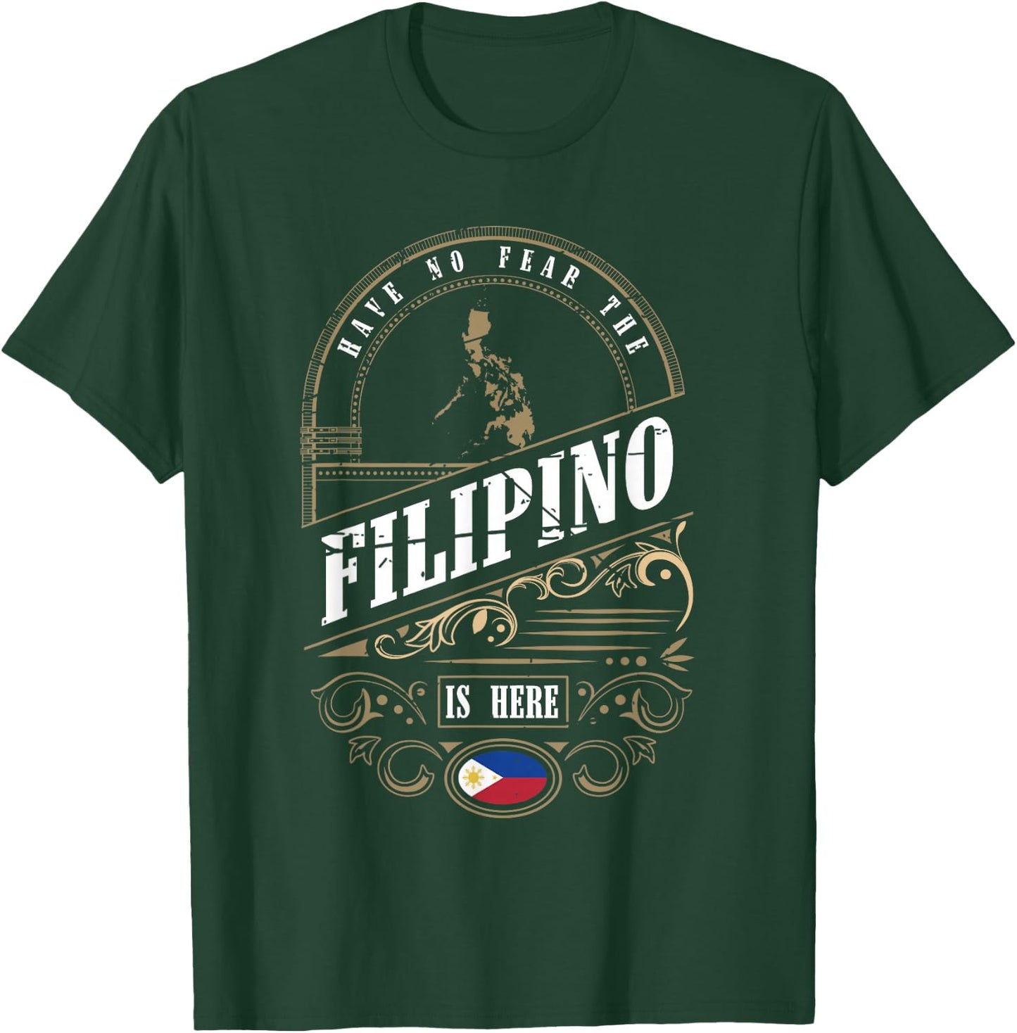 Islands of Felipe Philippines Maharlika Filipino T-Shirt - T-Shirt | Forest