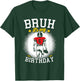 Bruh It's My 6th Birthday 6 Year Old Boy Football Player T-Shirt - T-Shirt | Forest