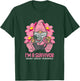 Breast Cancer Survivor Pink Ribbon Gnome US Flag Heart Gift T-Shirt - T-Shirt | Forest