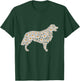 Golden Retriever Dog Print of White Daisy Flowers Women T-Shirt - T-Shirt | Forest