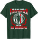 My Grandpa Is A Firefighter Hero Proud Fire Grandchild Gift T-Shirt - T-Shirt | Forest
