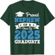 Proud Nephew Of A Class Of 2025 Graduate Class Of 2025 T-Shirt - T-Shirt | Forest
