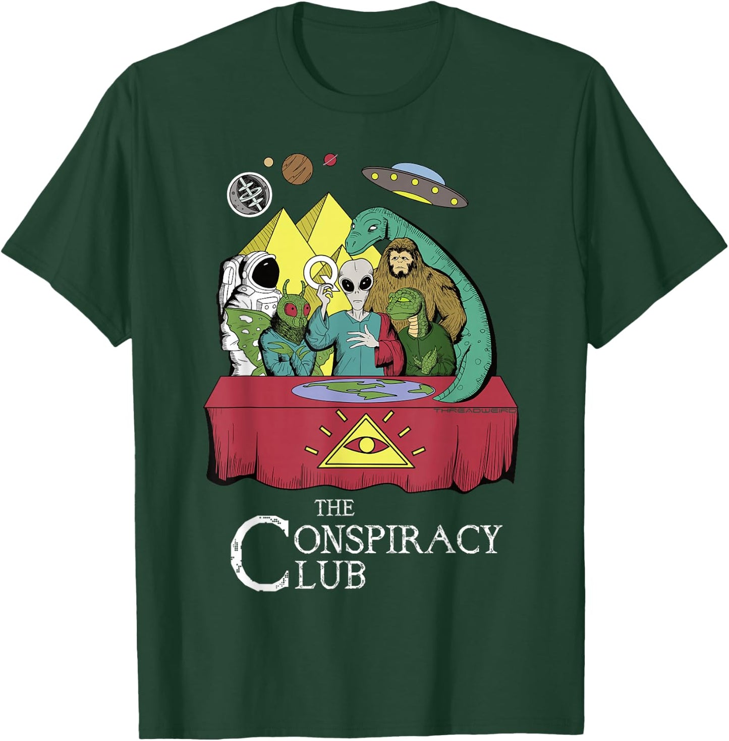 Conspiracy Club T-Shirt - T-Shirt | Forest