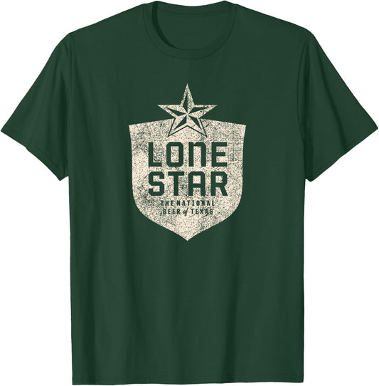 Lone Star Vintage Style - Pale Logo T-Shirt - T-Shirt | Forest