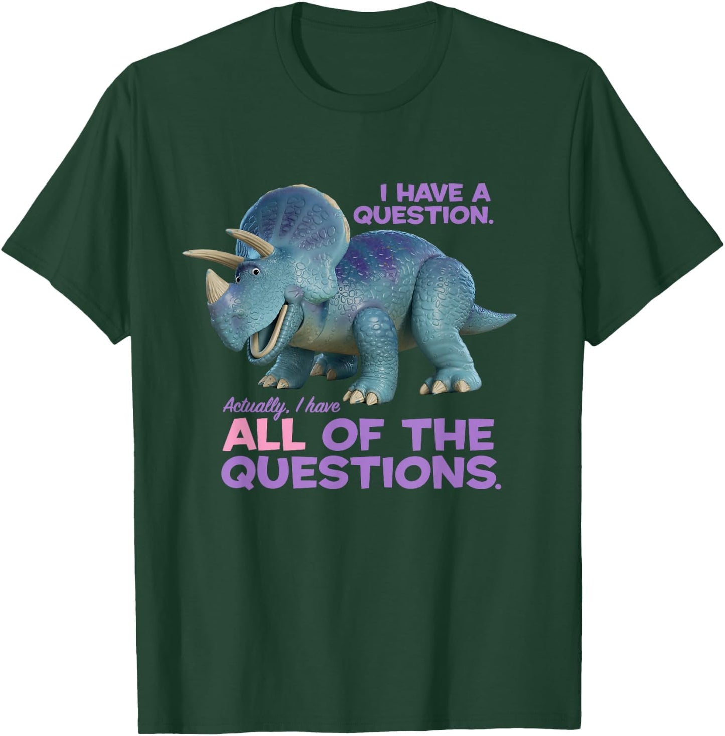 Disney and Pixar Toy Story 4 Trixie Questions T-Shirt - T-Shirt | Forest