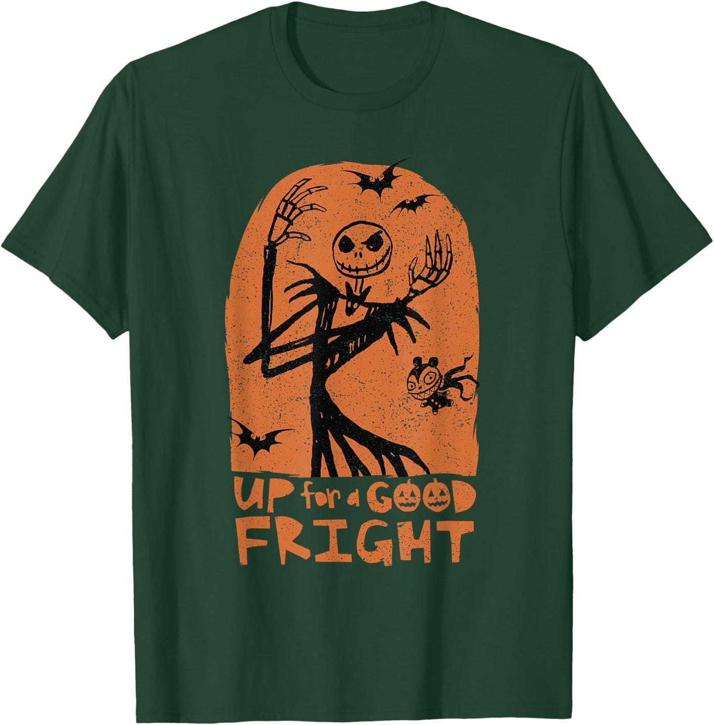 Disney The Nightmare Before Christmas Up for a Good Fright T-Shirt - T-Shirt | Forest