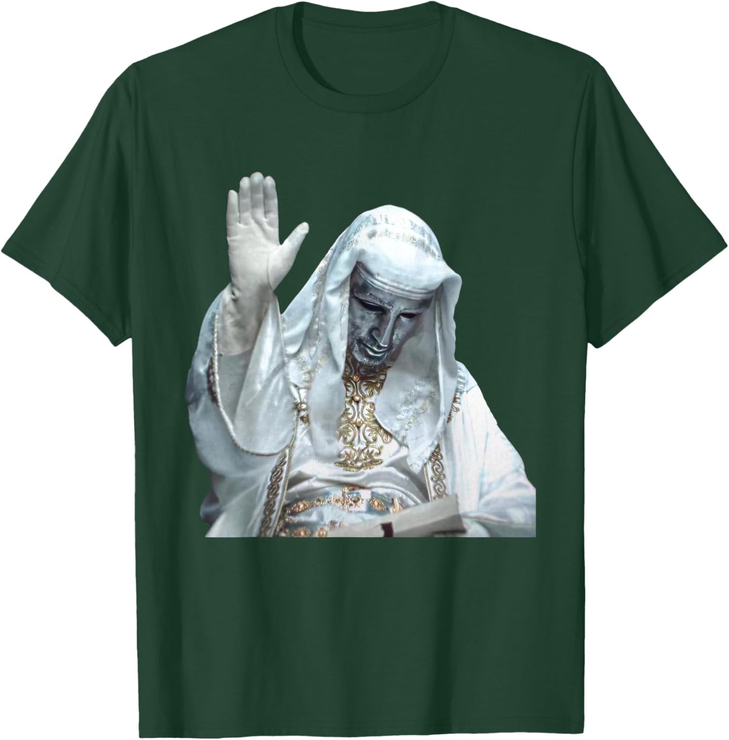 Silver Mask King Baldwin Meme T-Shirt - T-Shirt | Forest