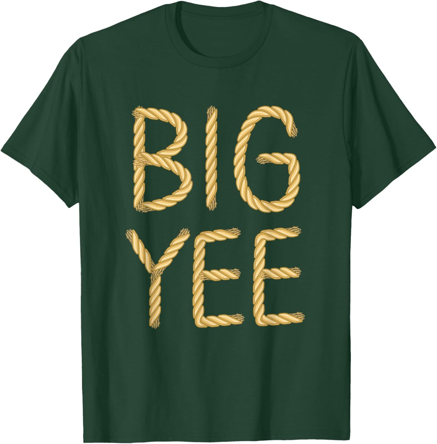 Big Yee Western Theme Country Rope Rodeo Sorority Reveal T-Shirt - T-Shirt | Forest
