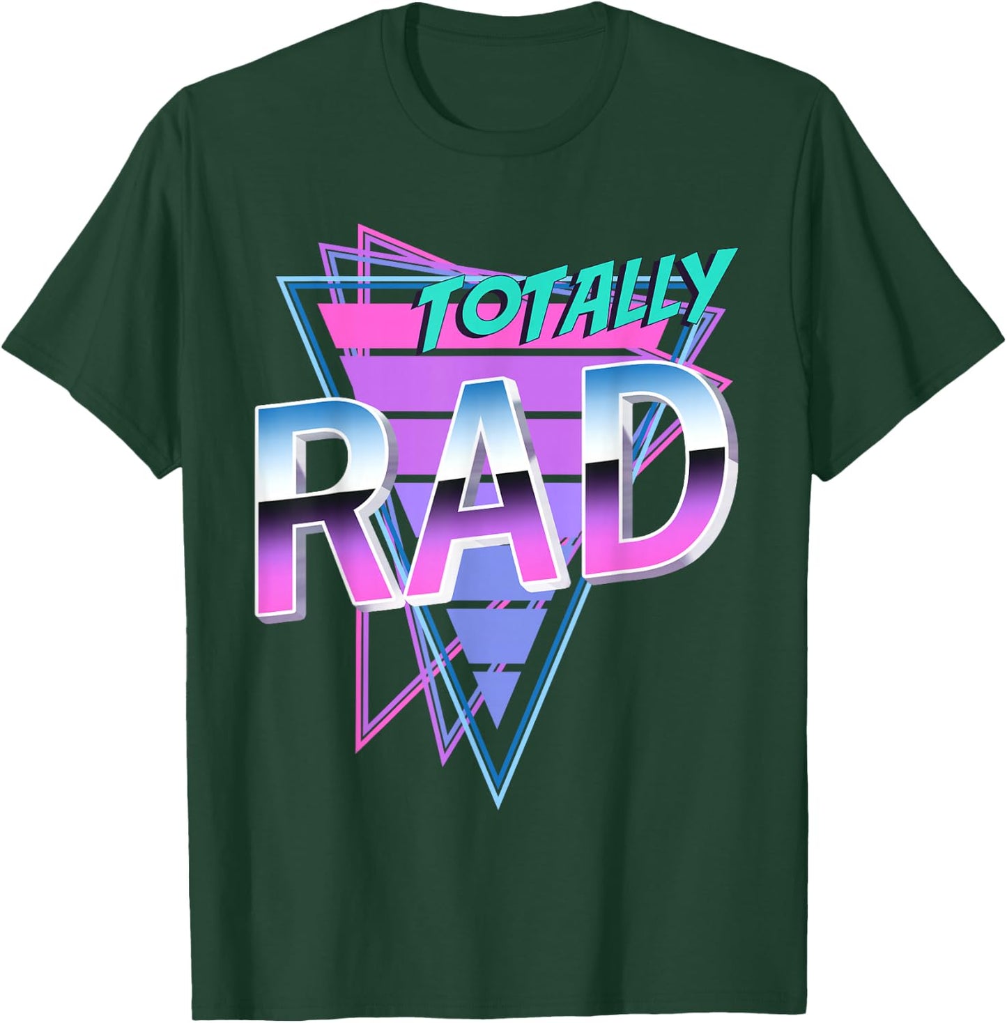 Totally Rad 80's T-Shirt - T-Shirt | Forest