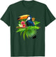 Tropical Birds Exotic Summer Animal Toucan T-Shirt - T-Shirt | Forest